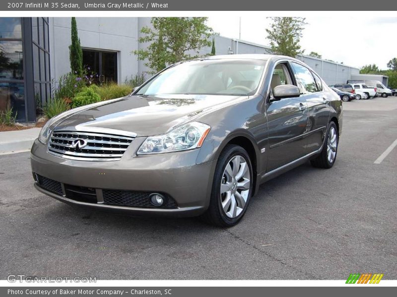 Umbria Gray Metallic / Wheat 2007 Infiniti M 35 Sedan