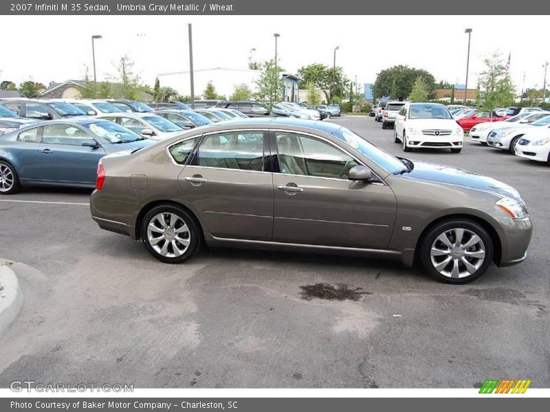 Umbria Gray Metallic / Wheat 2007 Infiniti M 35 Sedan