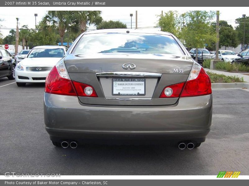 Umbria Gray Metallic / Wheat 2007 Infiniti M 35 Sedan