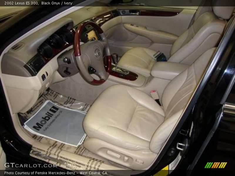 Black Onyx / Ivory 2002 Lexus ES 300