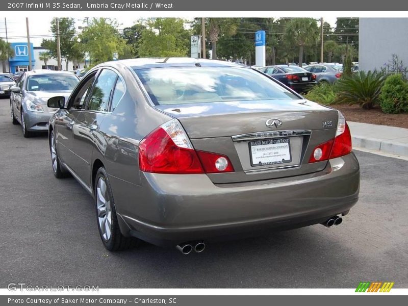 Umbria Gray Metallic / Wheat 2007 Infiniti M 35 Sedan