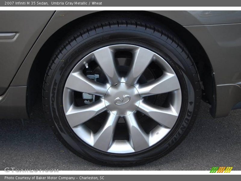 Umbria Gray Metallic / Wheat 2007 Infiniti M 35 Sedan