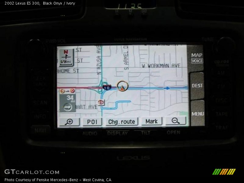 Black Onyx / Ivory 2002 Lexus ES 300