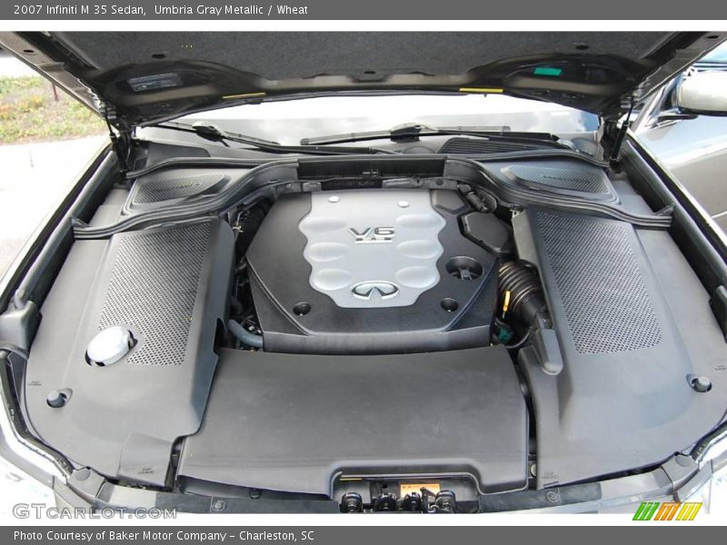 Umbria Gray Metallic / Wheat 2007 Infiniti M 35 Sedan