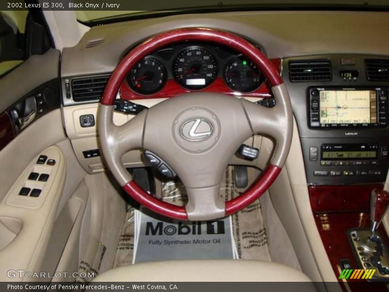 Black Onyx / Ivory 2002 Lexus ES 300