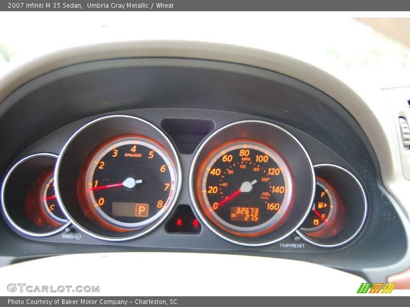 Umbria Gray Metallic / Wheat 2007 Infiniti M 35 Sedan