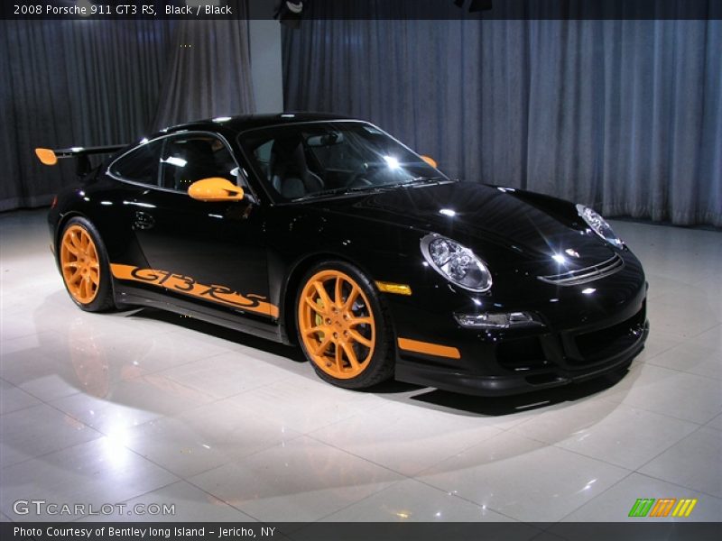 Black / Black 2008 Porsche 911 GT3 RS
