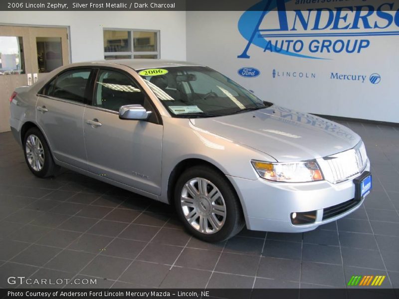 Silver Frost Metallic / Dark Charcoal 2006 Lincoln Zephyr