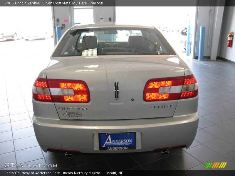 Silver Frost Metallic / Dark Charcoal 2006 Lincoln Zephyr