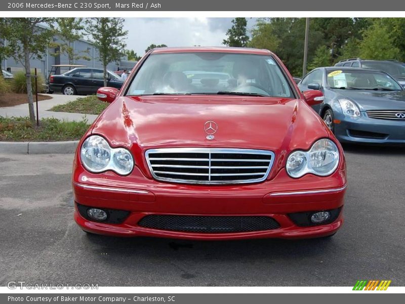 Mars Red / Ash 2006 Mercedes-Benz C 230 Sport