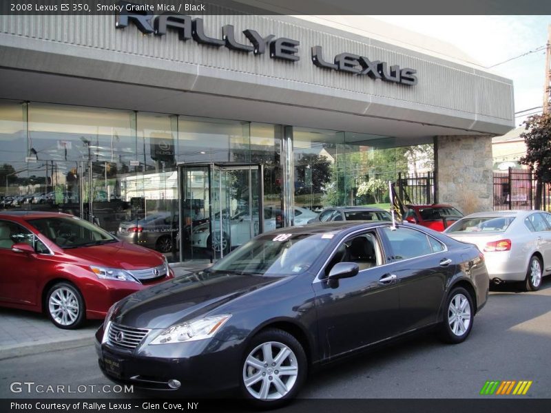 Smoky Granite Mica / Black 2008 Lexus ES 350
