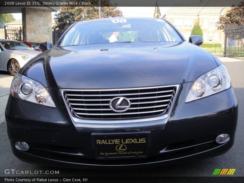 Smoky Granite Mica / Black 2008 Lexus ES 350