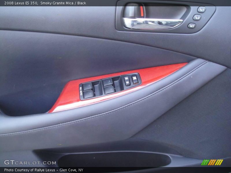 Smoky Granite Mica / Black 2008 Lexus ES 350