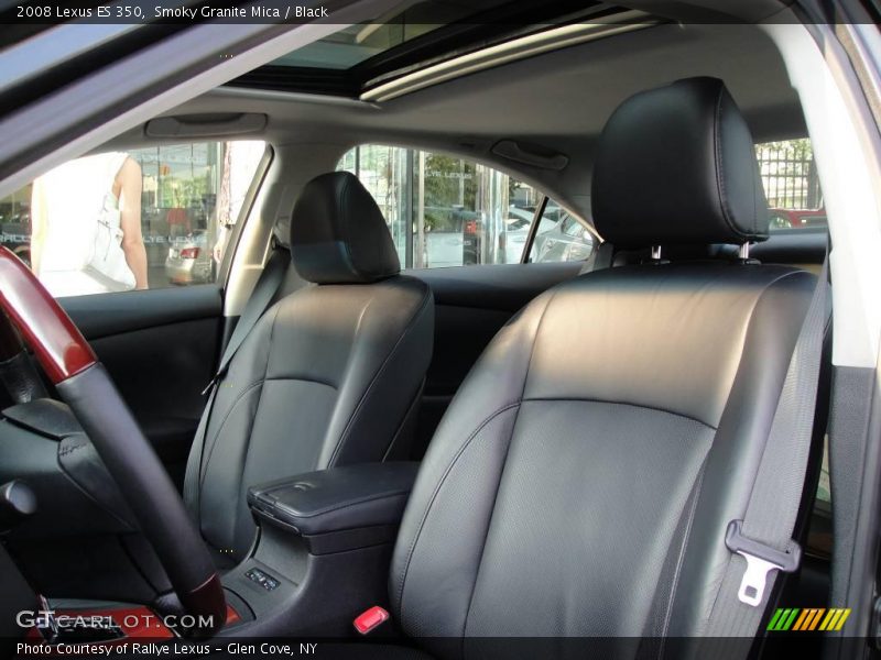 Smoky Granite Mica / Black 2008 Lexus ES 350