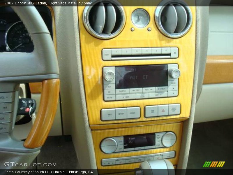 Light Sage Metallic / Sand 2007 Lincoln MKZ Sedan