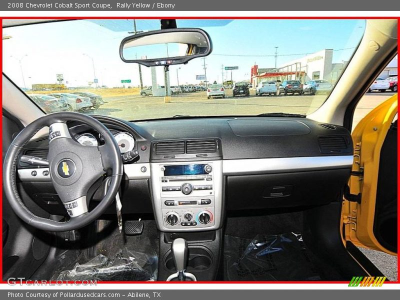 Rally Yellow / Ebony 2008 Chevrolet Cobalt Sport Coupe