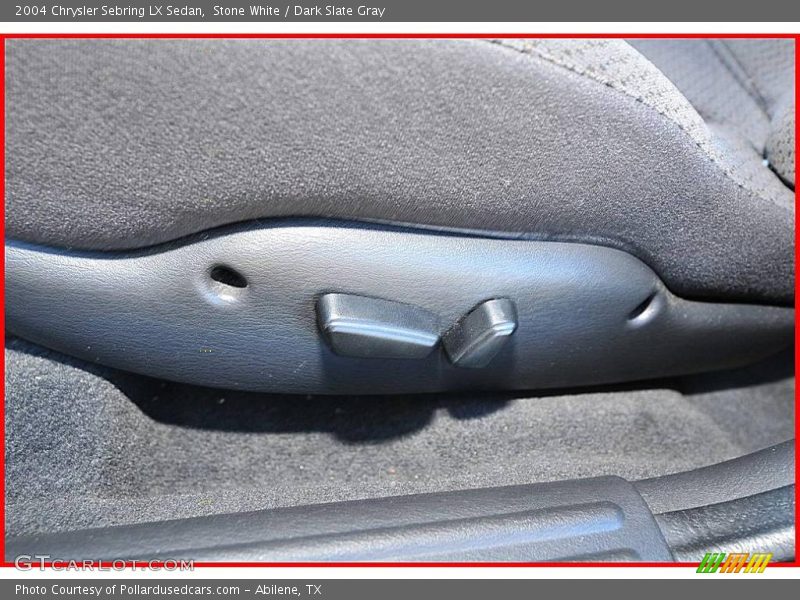 Stone White / Dark Slate Gray 2004 Chrysler Sebring LX Sedan