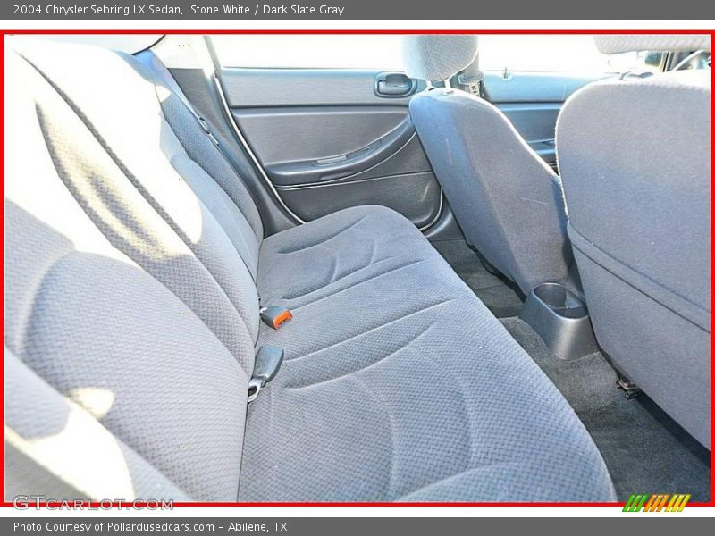 Stone White / Dark Slate Gray 2004 Chrysler Sebring LX Sedan