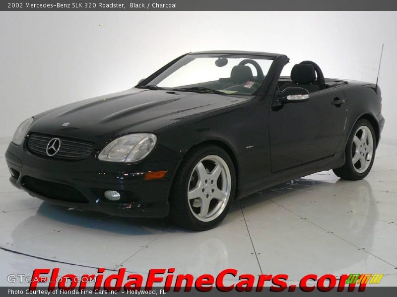 Black / Charcoal 2002 Mercedes-Benz SLK 320 Roadster