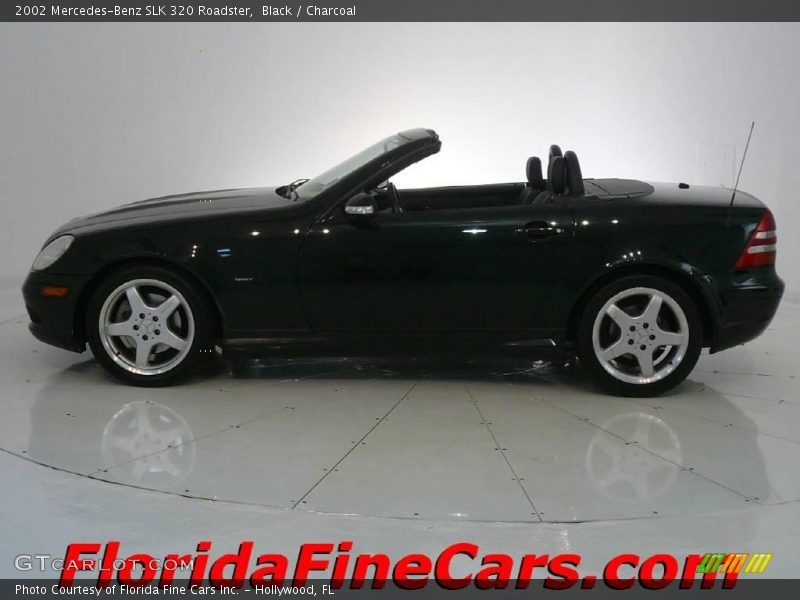 Black / Charcoal 2002 Mercedes-Benz SLK 320 Roadster