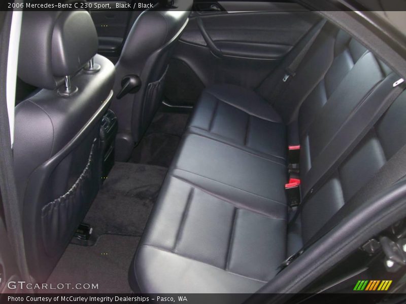 Black / Black 2006 Mercedes-Benz C 230 Sport