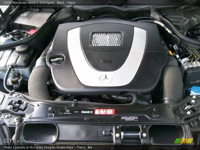 Black / Black 2006 Mercedes-Benz C 230 Sport