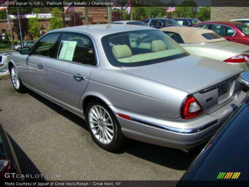 Platinum Silver Metallic / Champagne 2006 Jaguar XJ XJ8 L