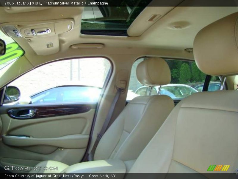 Platinum Silver Metallic / Champagne 2006 Jaguar XJ XJ8 L