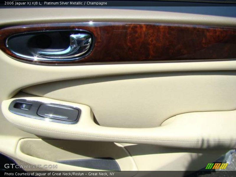 Platinum Silver Metallic / Champagne 2006 Jaguar XJ XJ8 L