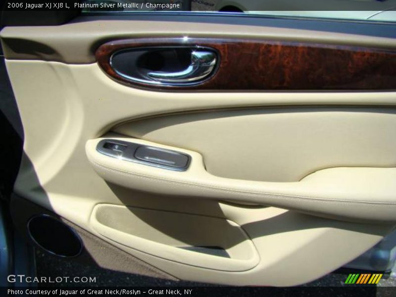 Platinum Silver Metallic / Champagne 2006 Jaguar XJ XJ8 L