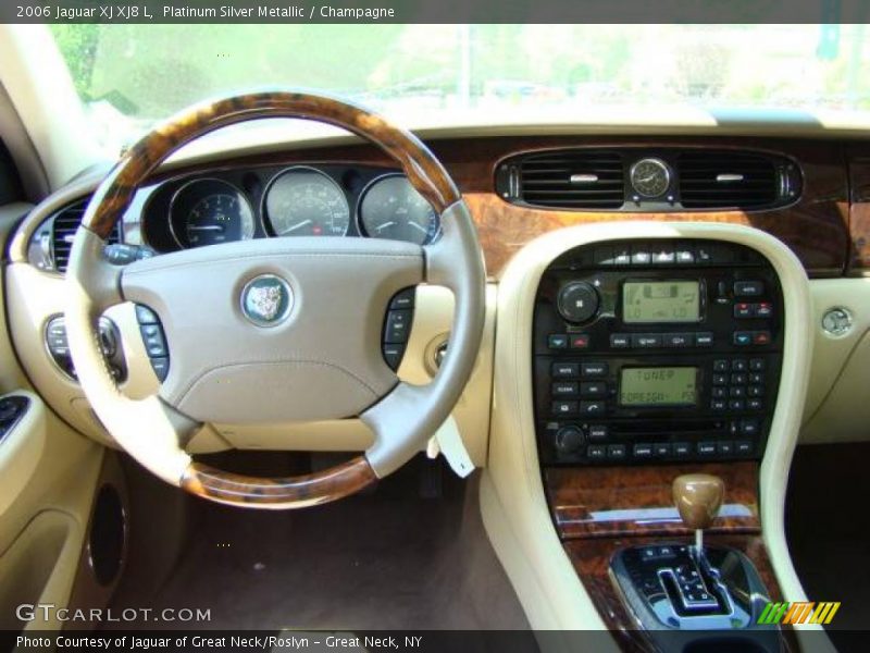 Platinum Silver Metallic / Champagne 2006 Jaguar XJ XJ8 L