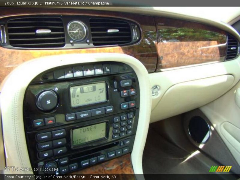Platinum Silver Metallic / Champagne 2006 Jaguar XJ XJ8 L