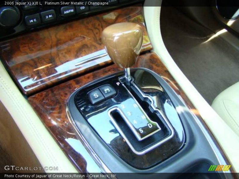Platinum Silver Metallic / Champagne 2006 Jaguar XJ XJ8 L