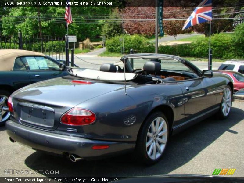 Quartz Metallic / Charcoal 2006 Jaguar XK XK8 Convertible