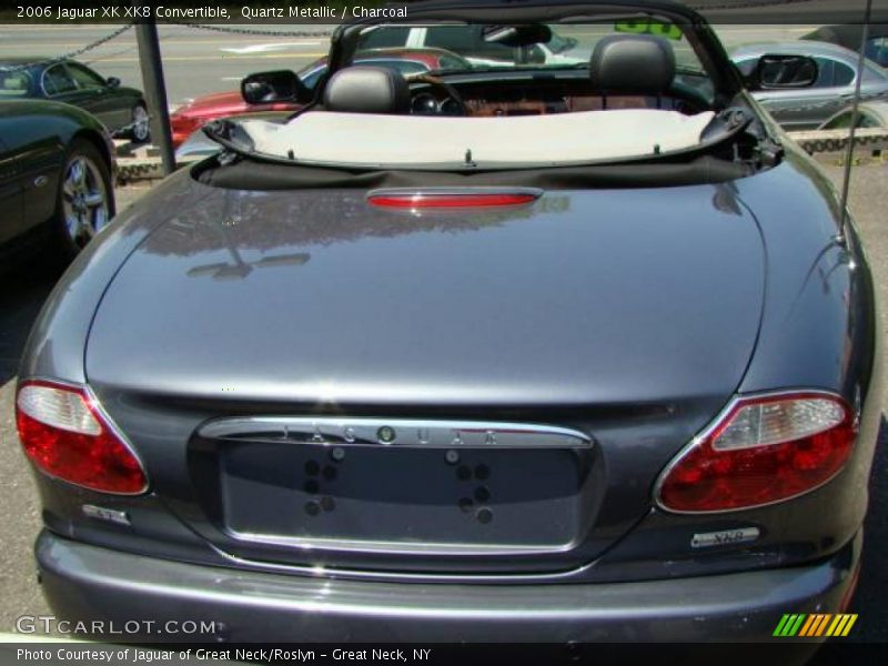 Quartz Metallic / Charcoal 2006 Jaguar XK XK8 Convertible