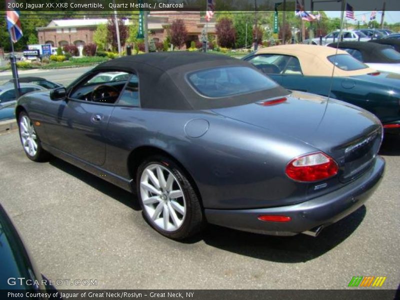 Quartz Metallic / Charcoal 2006 Jaguar XK XK8 Convertible