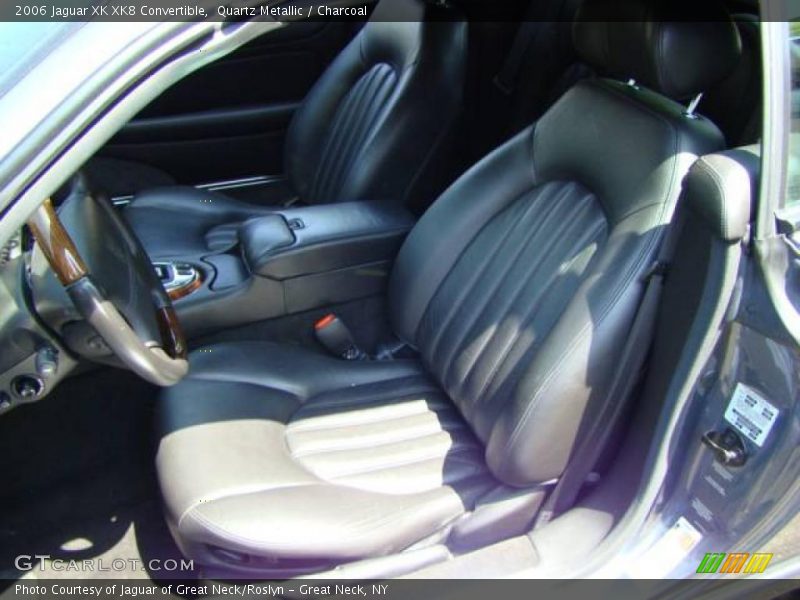 Quartz Metallic / Charcoal 2006 Jaguar XK XK8 Convertible