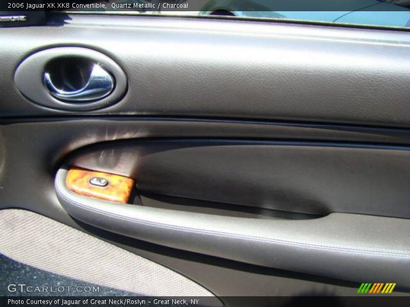 Quartz Metallic / Charcoal 2006 Jaguar XK XK8 Convertible