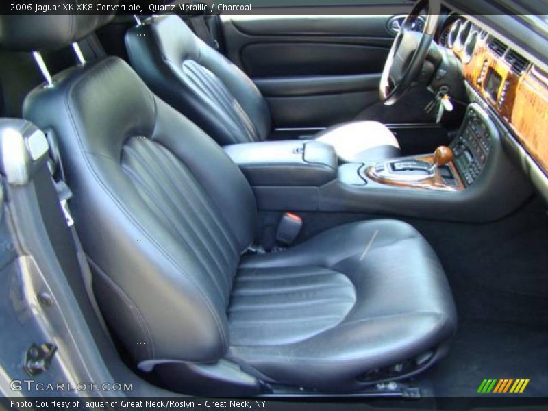 Quartz Metallic / Charcoal 2006 Jaguar XK XK8 Convertible