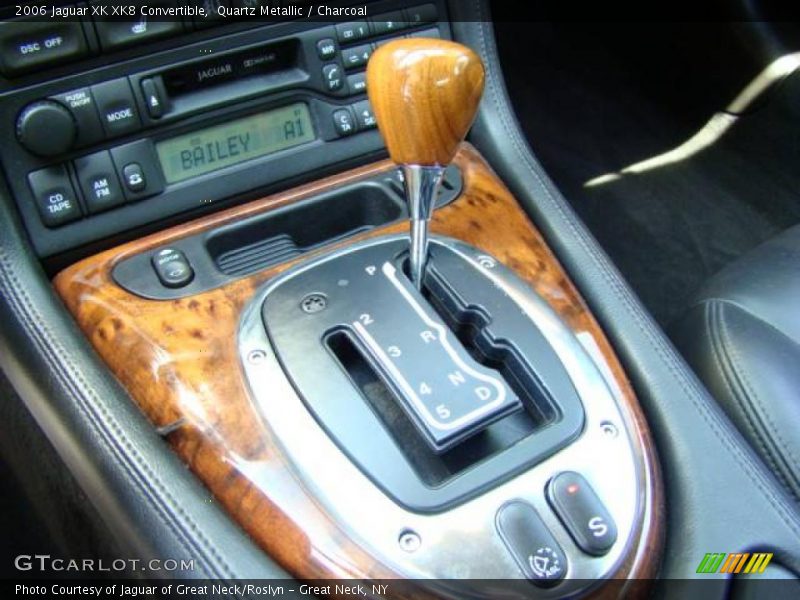 Quartz Metallic / Charcoal 2006 Jaguar XK XK8 Convertible