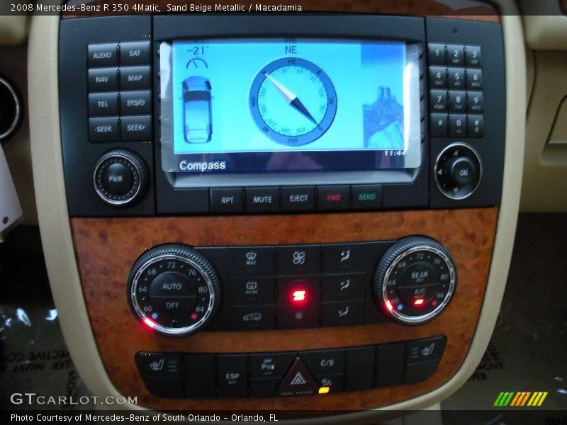 Sand Beige Metallic / Macadamia 2008 Mercedes-Benz R 350 4Matic