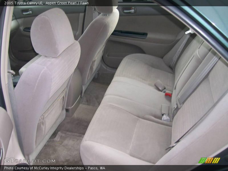 Aspen Green Pearl / Fawn 2005 Toyota Camry LE