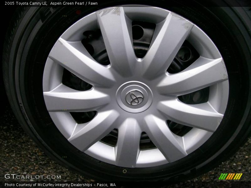 Aspen Green Pearl / Fawn 2005 Toyota Camry LE
