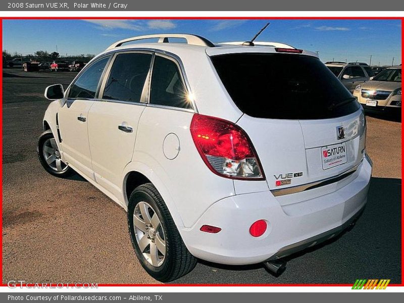Polar White / Gray 2008 Saturn VUE XR