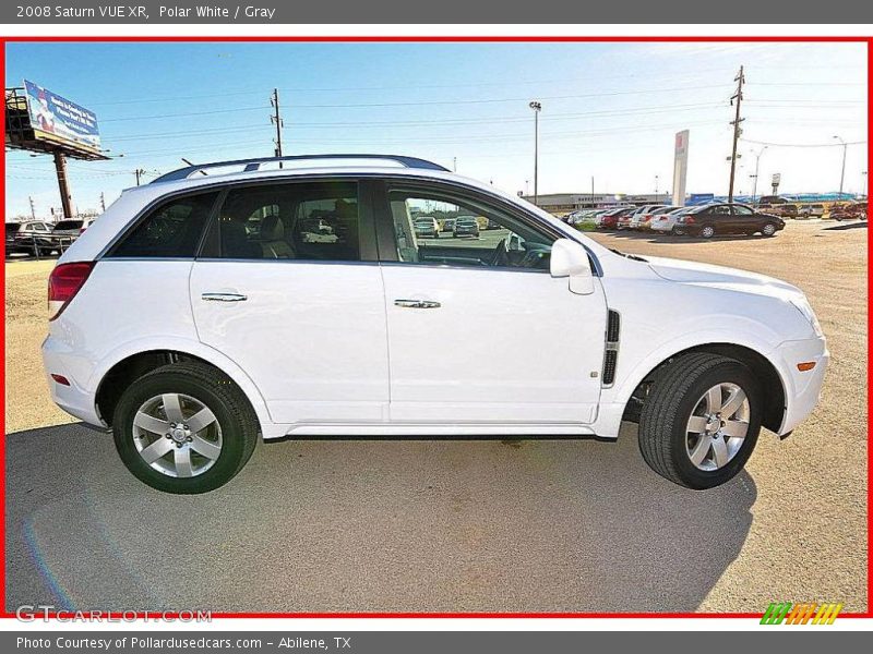 Polar White / Gray 2008 Saturn VUE XR