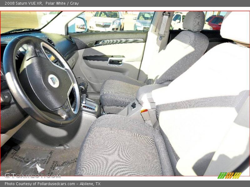 Polar White / Gray 2008 Saturn VUE XR
