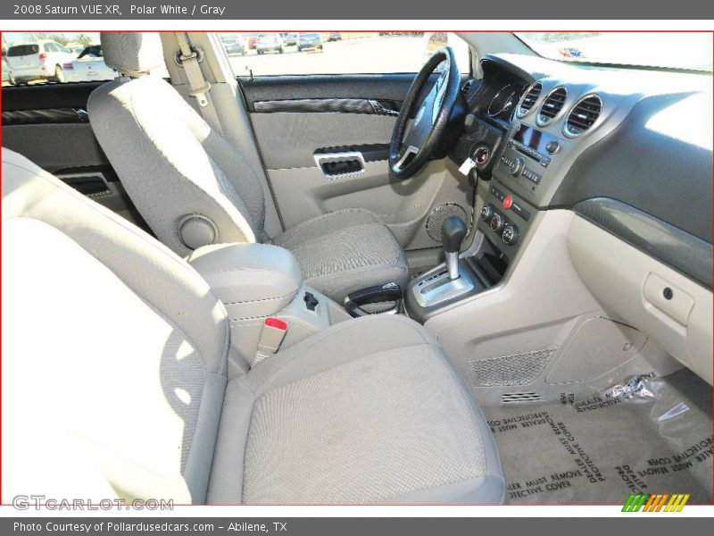 Polar White / Gray 2008 Saturn VUE XR