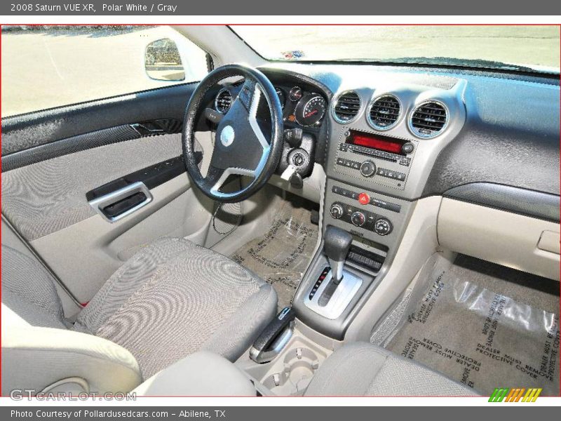 Polar White / Gray 2008 Saturn VUE XR