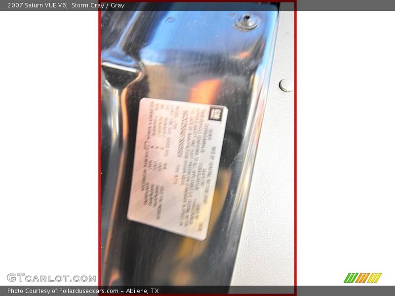 Storm Gray / Gray 2007 Saturn VUE V6
