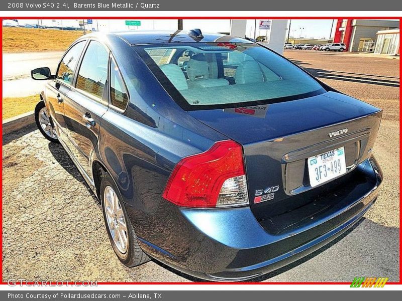 Barents Blue Metallic / Quartz 2008 Volvo S40 2.4i
